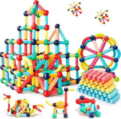 Toys R Us Universe of Imagination Best Magnetic Stick Building Block,Learning Sticks and Balls Fun for kids 42 Pcs