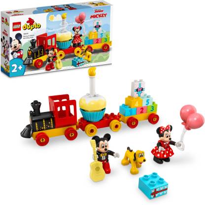LEGO DUPLO Disney Mickey & Minnie Birthday Train 10941 Building Toy (22 Pieces)