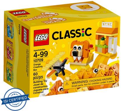 LEGO Orange Creativity Box (60 Pcs)