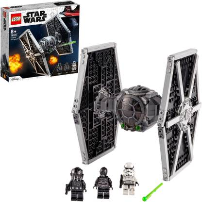 LEGO Star Wars Imperial TIE Fighter 75300 Building Kit (432 Pieces)