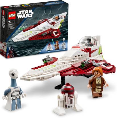 LEGO Star Wars Obi-Wan Kenobis Jedi Starfighter 75333 Building Kit (282 Blocks)