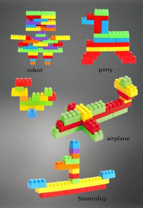 shreejienterprise Educational STEM Building Blocks Learning Educational Toy STEM100 Pcs BB31.994