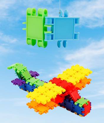 Kidsbuddy Educational Building Blocks Made From Non Toxic Plastic BB11.454 Creative 70Pcs