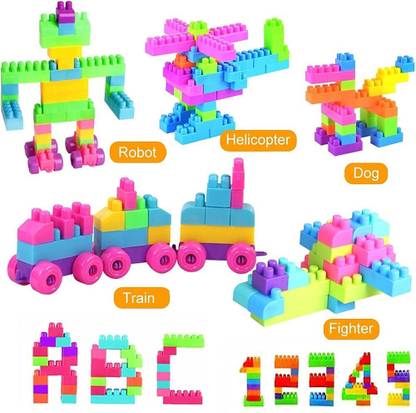 Fancy Building Blocks Creative Bricks Construction Blocks Accessories Educational