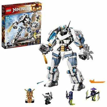 LEGO NINJAGO Legacy Zane&#39;s Titan Mech Battle; Ninja Toy Kit 71738