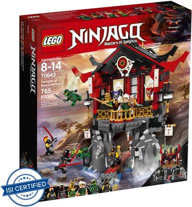 LEGO Ninjago Temple of Resurrection (765 Pcs)