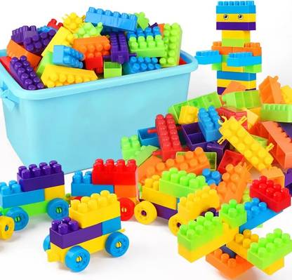 ARIZON New Creative 100+Building Blocks Educational Learning Skill Development Toy
