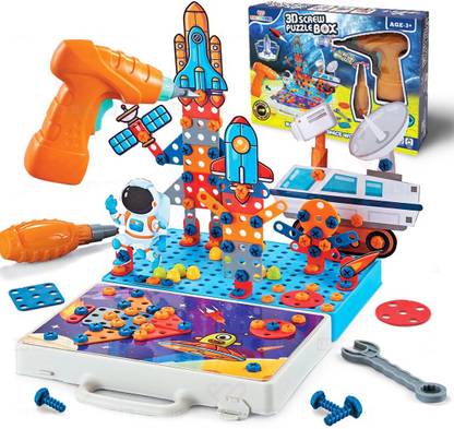 BabyMall 3D Screw Puzzle Box Build Your Own Space World