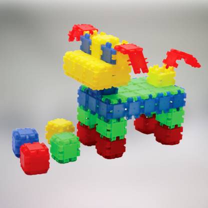 Kidsbuddy Educational Creative Building Blocks Non Toxic Plastic BB27.392 Creative 50Pcs