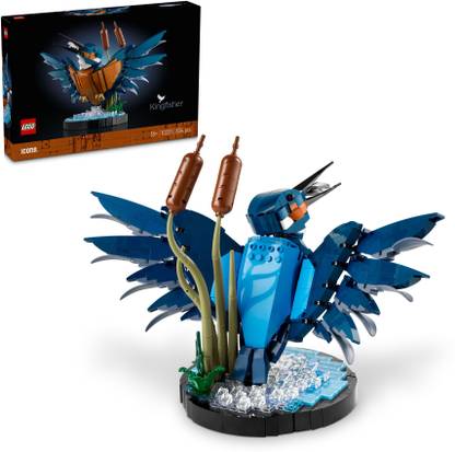 LEGO Icons Kingfisher Bird Building Set 10331 ( 834 Pieces)