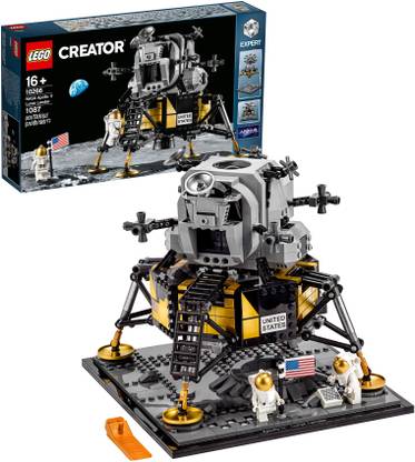 LEGO Creator Expert NASA Apollo 11 Lunar Lander 10266 Building Kit (1087 Piece)