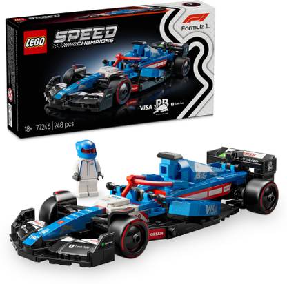 LEGO Speed Champions Visa Cash App RB VCARB 01 F1 Race Car Vehicle Kit 77246