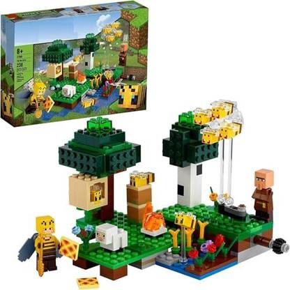 Bestie Toys The Bee Farm Building Action Toy with a BeekeeperPlus Cool Bee and Sheep Figures