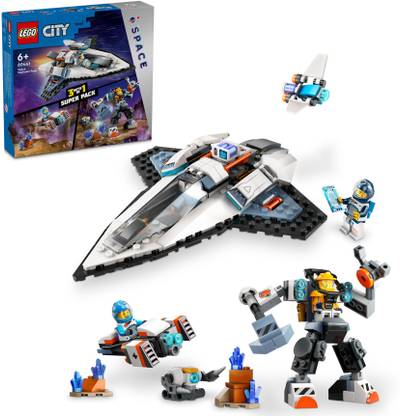LEGO City Space Explorers Pack Kids Playset Bundle 60441( 426 Blocks)
