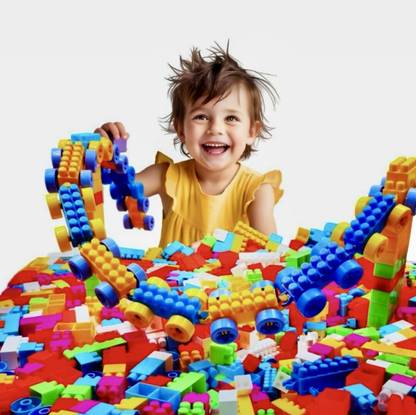 ARIZON ENTERPRISE "Building Blocks for Kids (75 Pieces) | Fun Learning & Imaginative Play Toy"