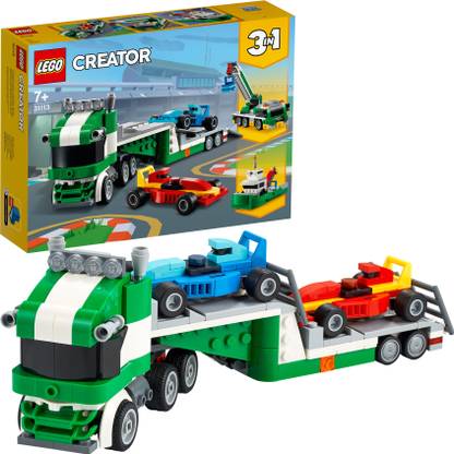 LEGO Creator 3-in-1 Race Car Transporter (328 Blocks)