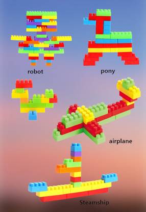shreejienterprise Educational STEM Building Blocks Learning Educational Toy STEM100 Pcs BB31.1011