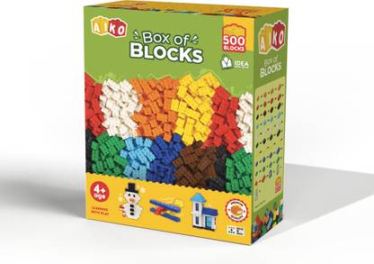 radhey preet Aiko 500pcs Loose Blocks Set For Making Any Model | RP1056