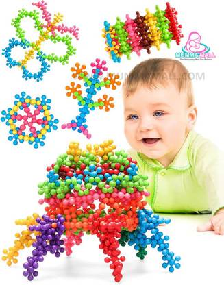 DOOLBOOL StarLinks: Kids' Educational Interlocking Construction Blocks 50 PCS