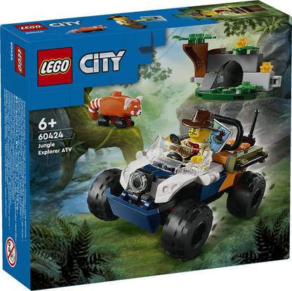 LEGO 60424 Jungle Explorer ATV Red Pand V29