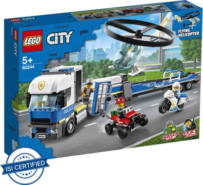 LEGO 60244 Police Helicopter Transport