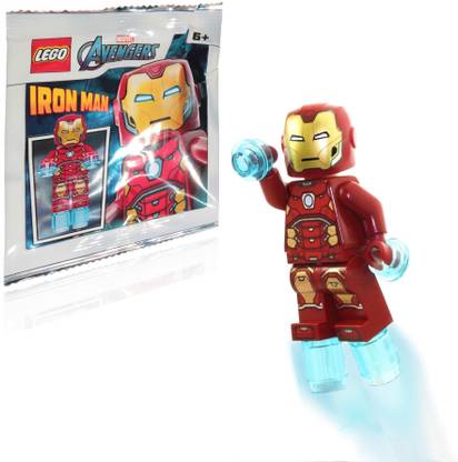 LEGO Marvel Avengers Super Heroes Minifigure - Iron Man (with Power Blasts) Limited E