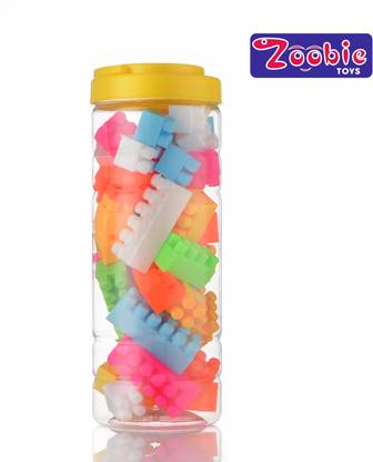 Zoobie Toys Blocks 1.5L Jar