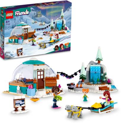 LEGO Friends Igloo Holiday Adventure 41760 Building Toy Set (491 Pieces)