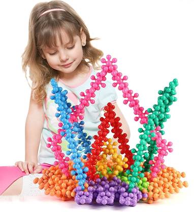 zeelpetal STAR BLOCKS ,Preschool Building Toys, Interlocking Building Blocks (100 PCS)
