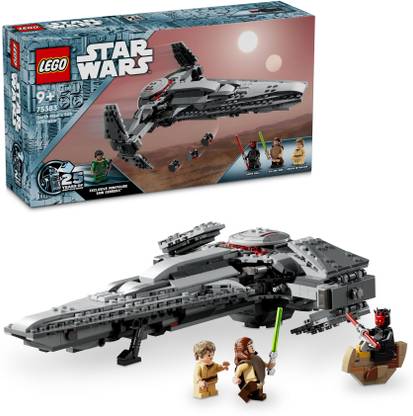 LEGO Star Wars Darth Mauls Sith Infiltrator 75383 ( 640 Blocks)
