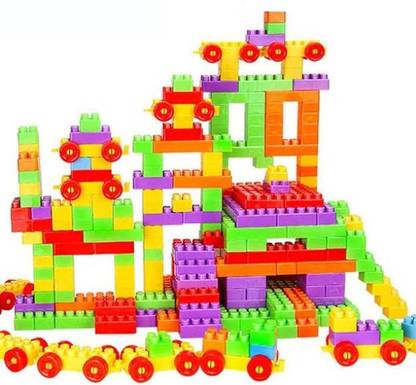 KUSH Train Engine Building Blocks for Kids, Building Blocks for Kids Puzzle Games