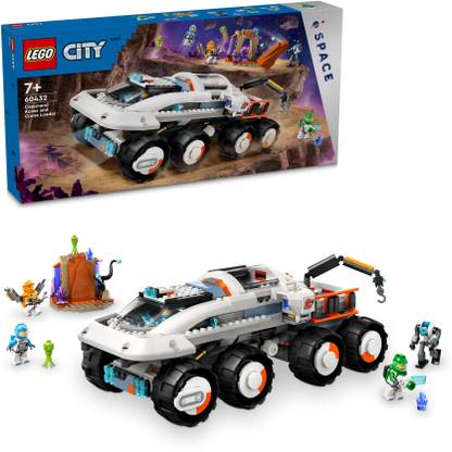 LEGO City Command Rover and Crane Loader Toy 60432 ( 758 Pieces)