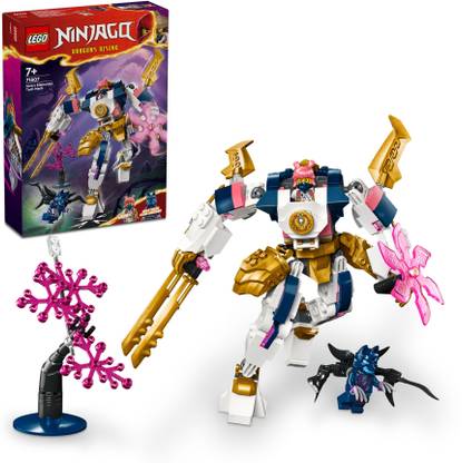 LEGO NINJAGO Sora's Elemental Tech Mech Toy 71807 ( 209 Pieces)