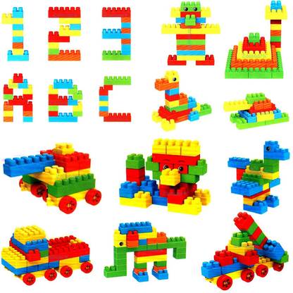 GRDTOYS GRD Toys Building Blocks Set -100 Pieces for Kids Pieces for 2 Years 5 Years