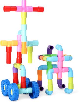 GREEN WAY Water Pipe Building Blocks, Kids Learning and Educational Toys