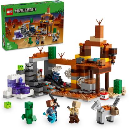 LEGO Minecraft The Badlands Mineshaft Video-Game Toy 21263 ( 538 Blocks)