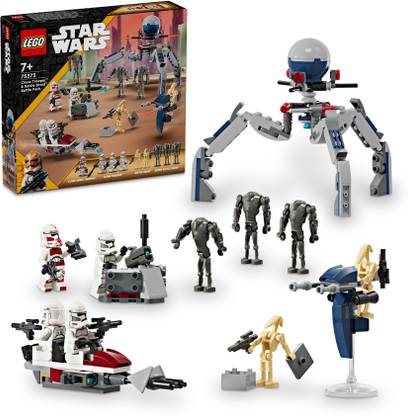 LEGO Star Wars Clone Trooper & Battle Droid Battle Pack 75372 ( 215 Pieces)