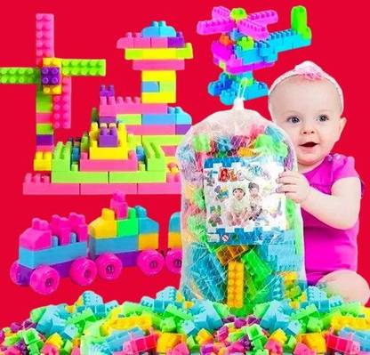Mayne Dynamic Building Set: 50+ DIY Blocks, 8 Tyres (42 Pieces + Multi)_1024