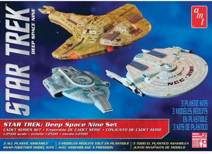 AMT USA 1/2500 Scale Star Trek: Deep Space 9 Set
Plastic Model Kit