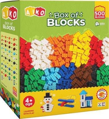 radhey preet Aiko 500pcs Loose Blocks Set For Making Any Model | RP1057