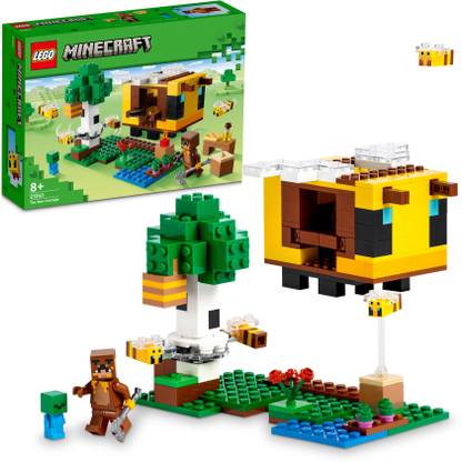 LEGO Minecraft The Bee Cottage 21241 Building Toy Set (254 Pieces)