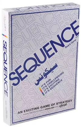 Time 2 toys SEQUENCE Board Game An Exciting Game Of Strategy