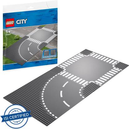 LEGO Curve and Crossroad (2 Pcs)