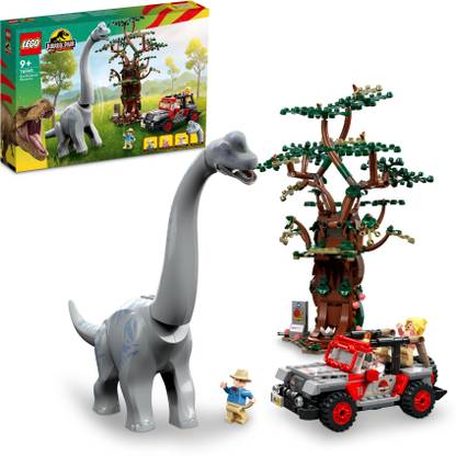LEGO Jurassic Park Brachiosaurus Discovery 76960 Building Toy Set (512 Pieces)