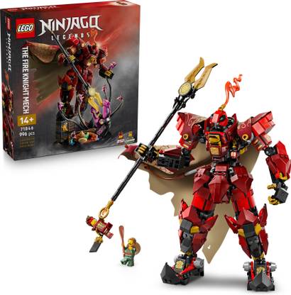 LEGO NINJAGO The Fire Knight Mech Building Kit 71846