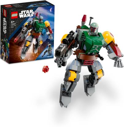 LEGO Star Wars Boba Fett Mech 75369 Building Toy Set (155 Pieces)
