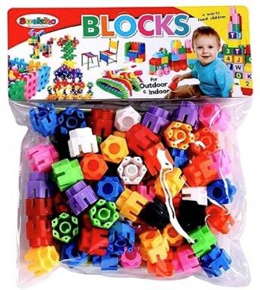 AKFLICKS Interlocking Blocks – Creative Building Toy Set for Kids