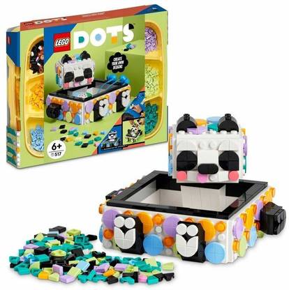 LEGO DOTS Cute Panda Tray 41959 DIY Craft Kit
