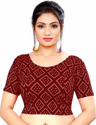 SEEYAAS Women Round Neck Half Sleeve Blouse