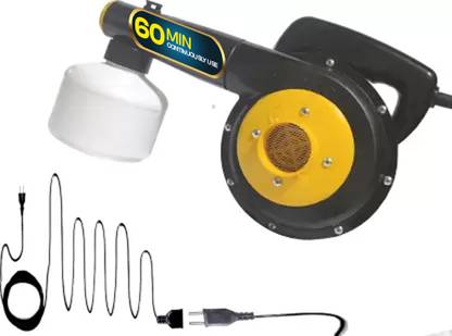 एल्मिको 2 in 1 paint sprayer cum mist sprayer air machine/blower/100% copper armature/water sprayer wet & dry air blower with 15ft extension wire for cleaning dust/dust collector/hawa machine/ac cleaner/pc cleaner फॉरवर्ड कर्व्ड एयर ब्लोअर